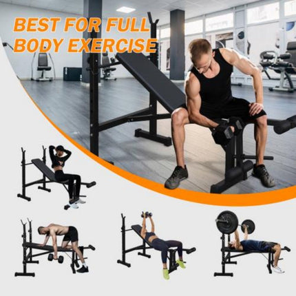 Olympic Weight Bench Full Body Workout For Your Home Gym With Squat
