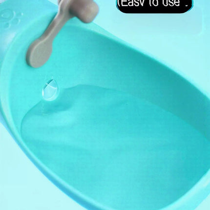 Portable Leak-Proof Pet Water Bottle with Drinking Bowl