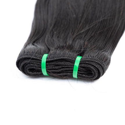 10A Grade 3/4 Straight Curve Fumi Human Hair bundles with 4x4 Closures
