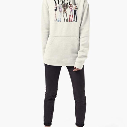 VOGUE - SPICE GIRLS WOMEN HOODIE GRAY