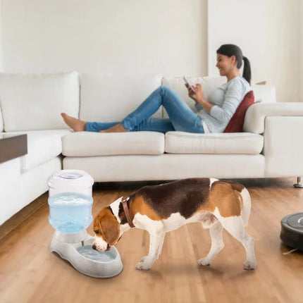 3.5L/1Gal Pet Water Dispenser Self-Dispensing Gravity Pets Water