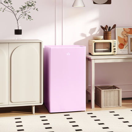 3.2 Cu.Ft Mini Fridge with Freezer, Single Door Compact Refrigerator