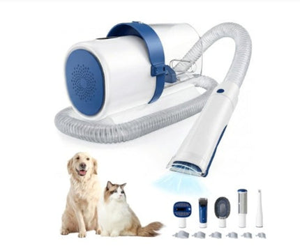 Professional Dog Grooming Clippers With 2.5L Cup, 3 Suction Modes,