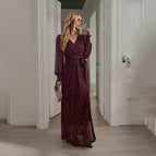 L / Wine Red