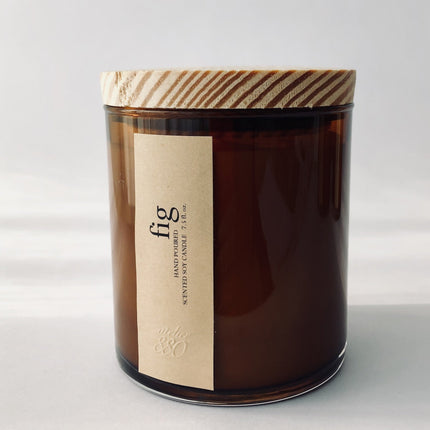 fig scented candle