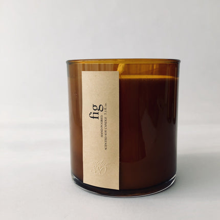 fig scented candle