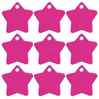 36x35x1mm / hot pink