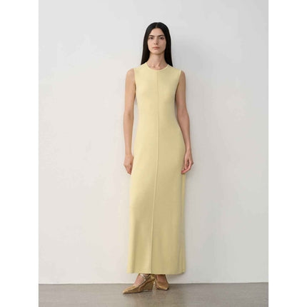 Fireladyfur Women's Merino Wool Knit Dress"Island Letters"