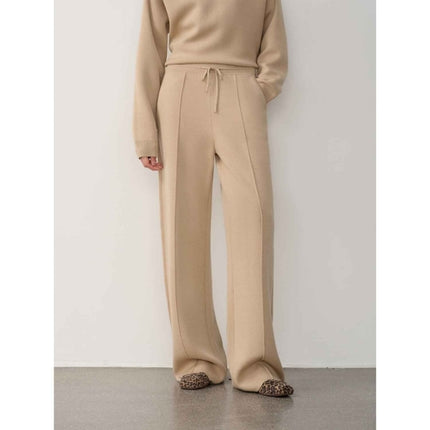 Fireladyfur Women's Wool Knit Hooded Set"Urban One"