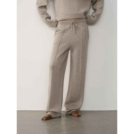 Fireladyfur Women's Wool Knit Hooded Set"Urban One"