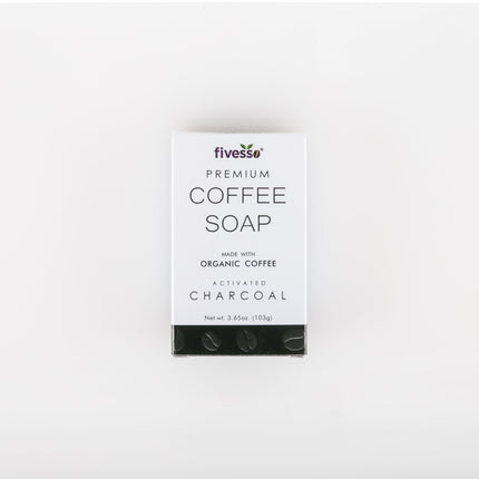 Activated Charcoal - Premium Coffee Soap Bar