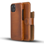 BURNISHED RUSTIC TAN / Leather / iPhone 13