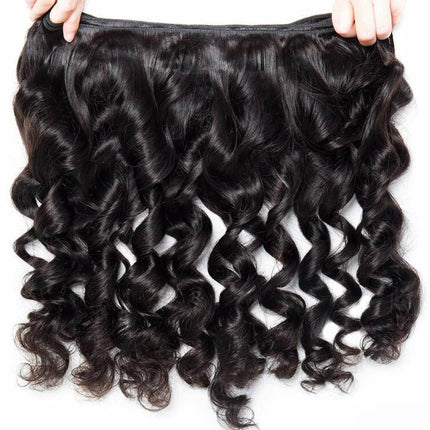 10A Grade 1/3/4 Loose Wave Brazilian Human Hair Bundles