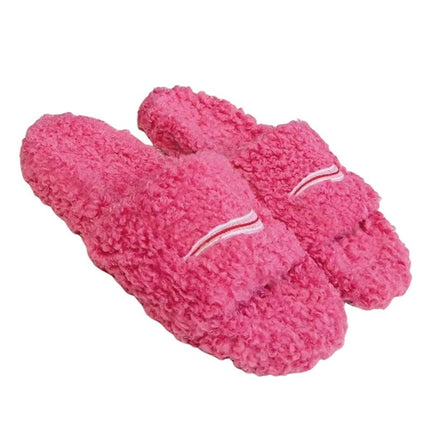 Designer Fuzzy Slides for Indoor & Outdoor  - Cute Soft Slippers