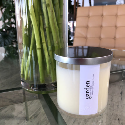 garden scented candle