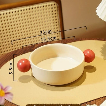 Gelato Pasta Bowl - Cute Dopamine Whimsical Ceramic Dinnerware