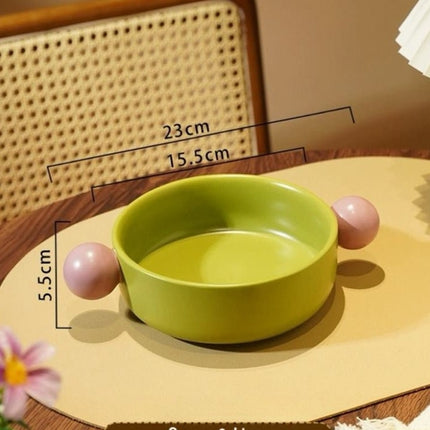Gelato Pasta Bowl - Cute Dopamine Whimsical Ceramic Dinnerware
