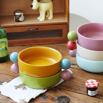 Gelato Pasta Bowl - Cute Dopamine Whimsical Ceramic Dinnerware