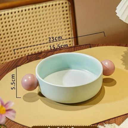 Gelato Pasta Bowl - Cute Dopamine Whimsical Ceramic Dinnerware