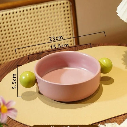 Gelato Pasta Bowl - Cute Dopamine Whimsical Ceramic Dinnerware