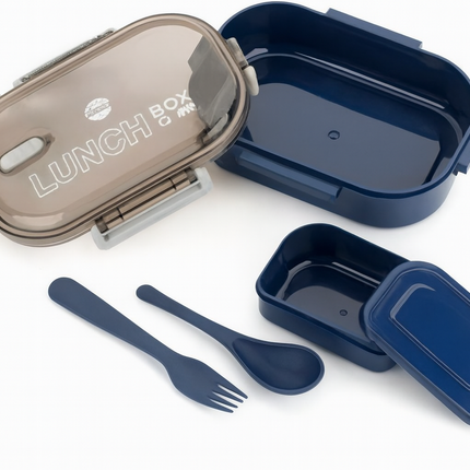 Compact Multi-Compartment Lunch Box Set – Leakproof & Portable