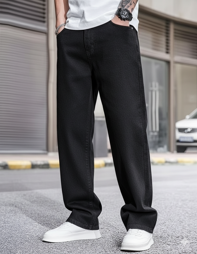 Men's Urban Fit Jeans  Black (3XL)