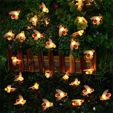 14 LED, 3 Meter Honey Bee String Fairy Lights –Warm White