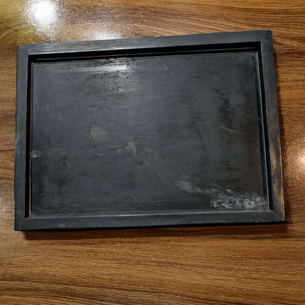 Black Utility Tray – Durable, Non-Slip Surface
