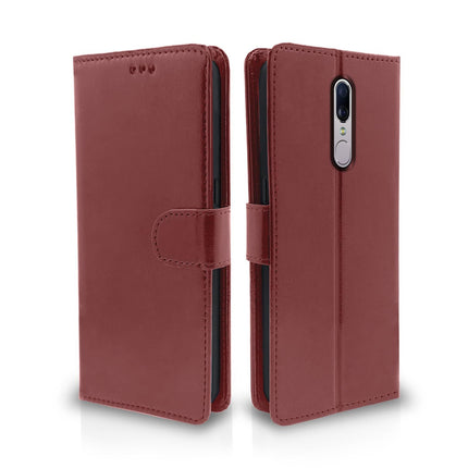 F11 Flip Case – Brown Leather