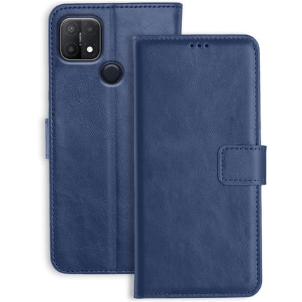 A15 Blue Leather Wallet Phone Case