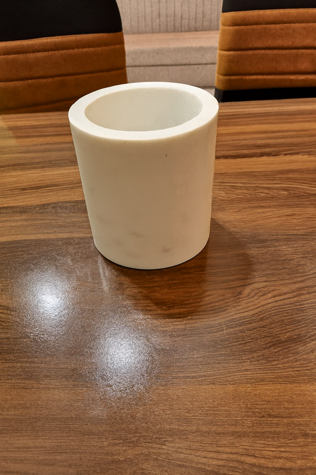 Minimalist White Cylinder – Multi-Purpose Utility Tube