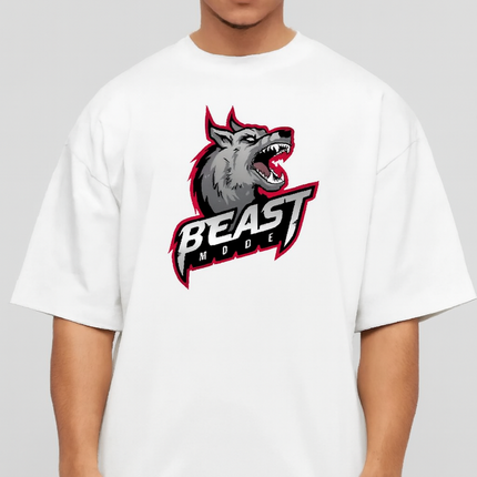 Men Graphic Print Round Neck Organic Cotton T-Shirt-White (Size-L) |