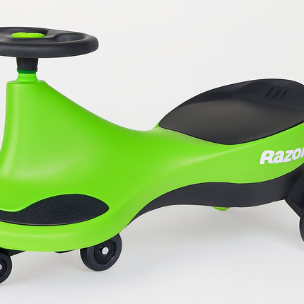 Razor Green Ride-On Wiggle Car for Kids