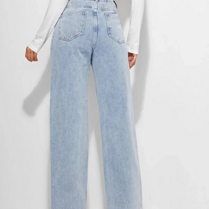 Women High Rise Denim Jeans(Size28)(Colorlight blue)