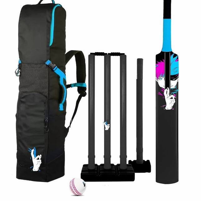 Anime Full Plastic Cricket Kit w/Bag