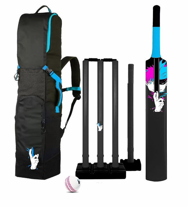 Anime Full Plastic Cricket Kit w/Bag