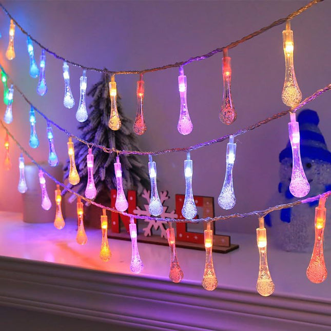 Drop String Lights – 14 LED, 3 Meter, Multicolor