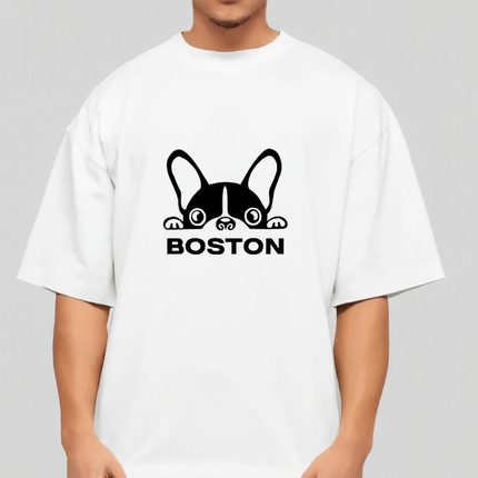 Men Graphic Print Round Neck Organic Cotton T-Shirt-White (Size-M) |