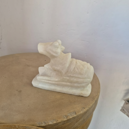 White Ceramic Bowl – Scalloped Floral Edge, Decorative