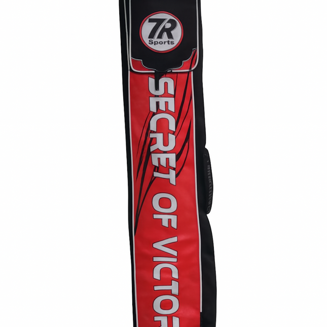 7R Sports Red/Black "Secret of Victory" Bat Cover