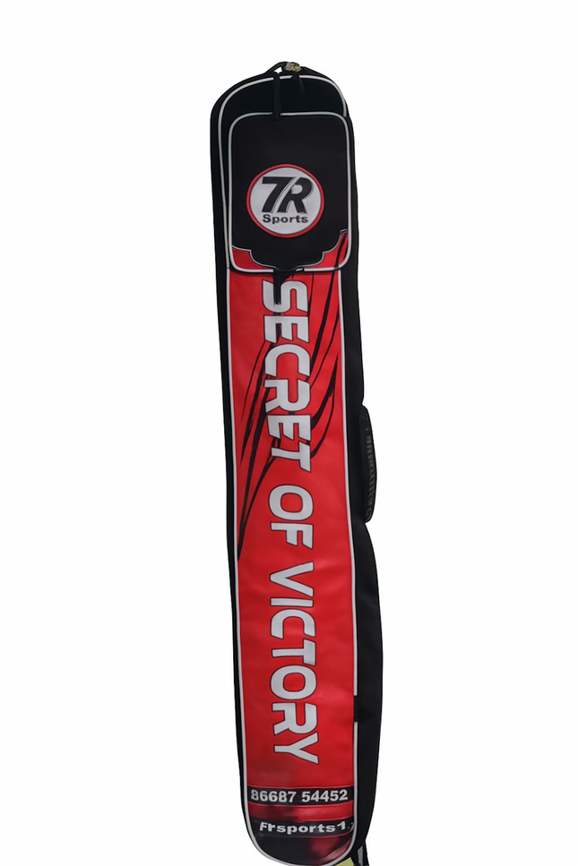 7R Sports Red/Black "Secret of Victory" Bat Cover