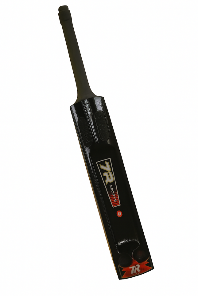 7R Sports Black Scoop Design Cricket Bat