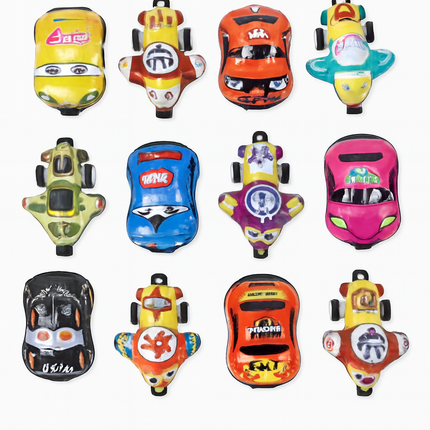 Mini Toy Cars & Bikes Set – 12 Pcs