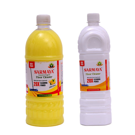 LEMON FLOOR CLEANER 1LTR & WHITE FLOOR CLEANER 1LTR