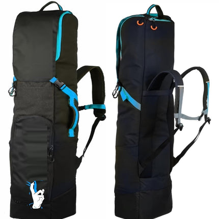 Anime Padded Nylon Cricket Kit Bag Black