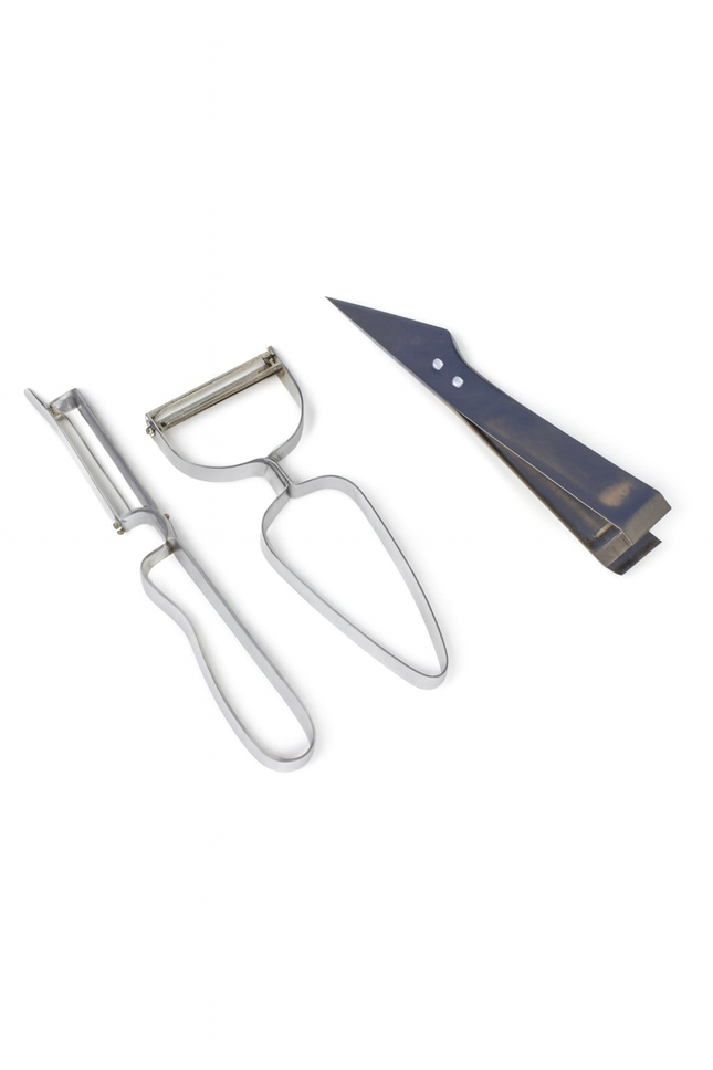 3-Piece Stainless Steel Peeler & Tweezer Set
