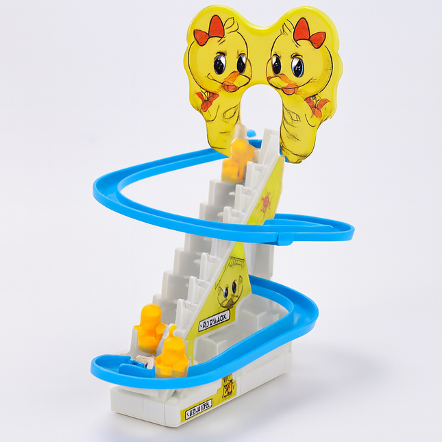 Duck Escalator Toy with Slide Track