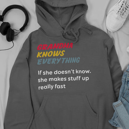 Grandma Knows Everything Hoodie