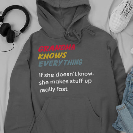 Grandma Knows Everything Hoodie