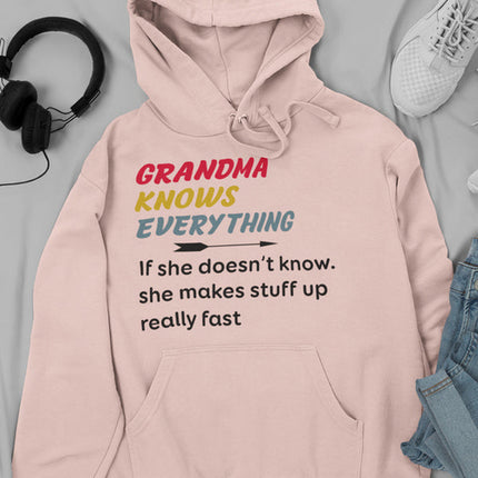 Grandma Knows Everything Hoodie